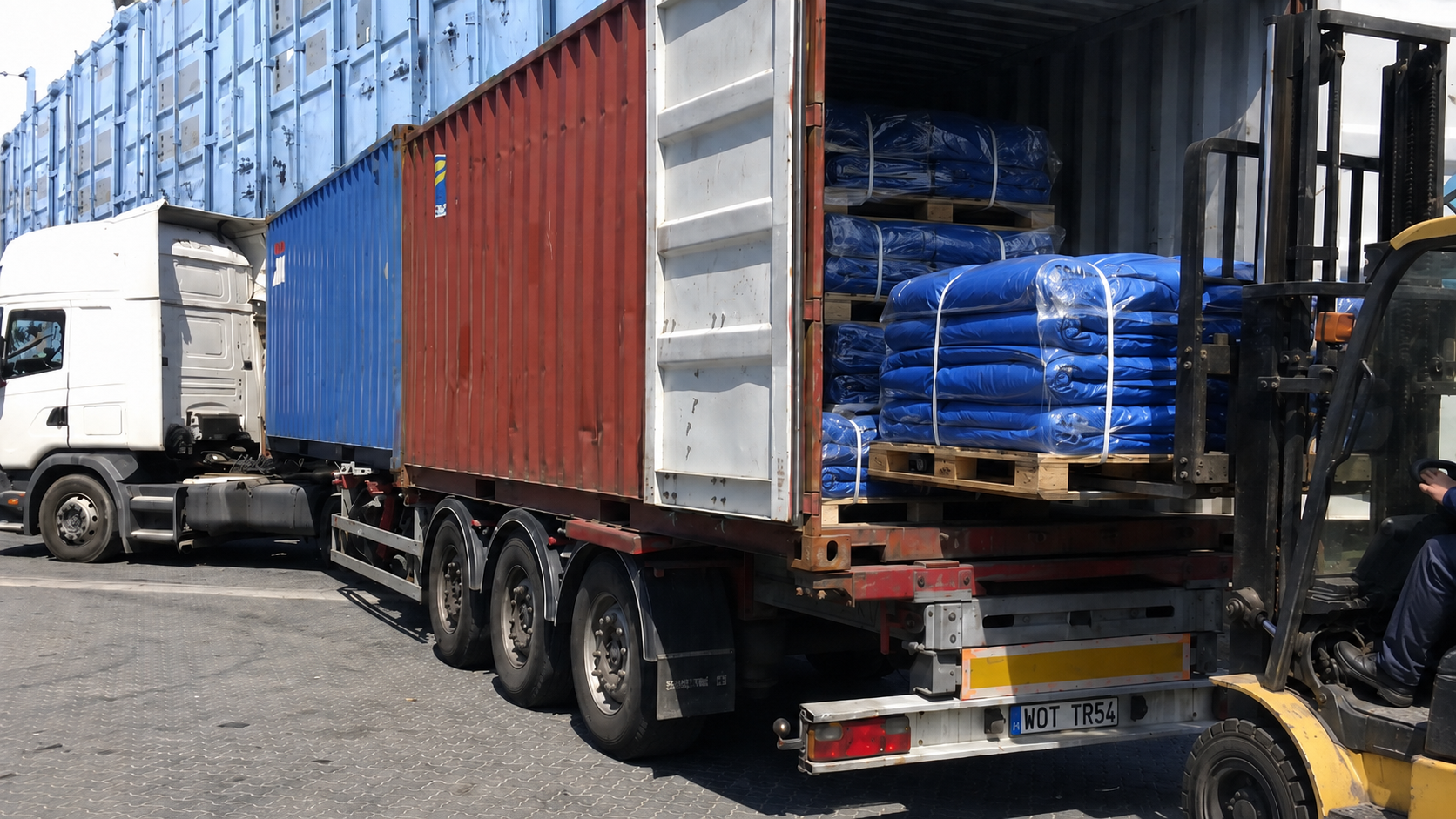 Transport plandek AJJ